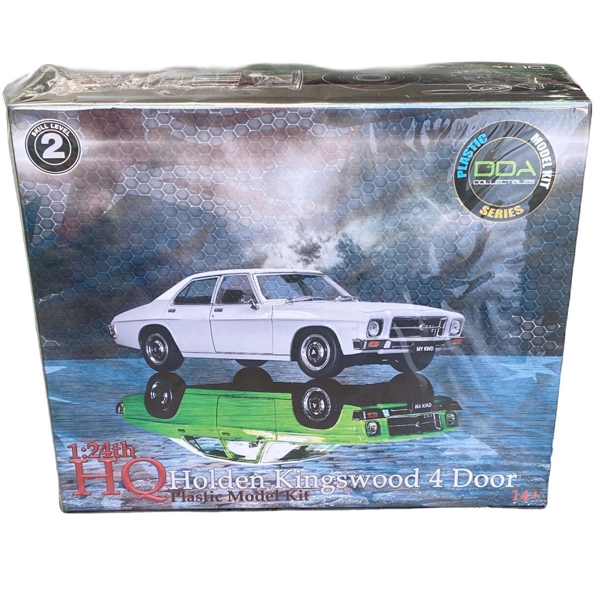 DDA306K 1/24 Holden HQ Kingswood 4 Door Plastic Model Kit