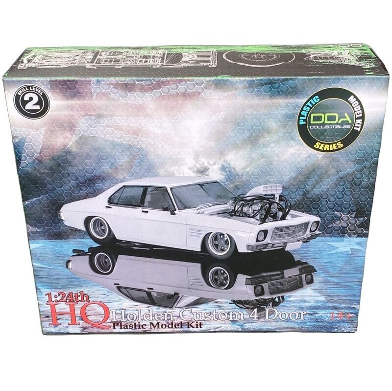 DDA309K 1/24 Holden HQ Custom 4 Door Plastic Model Kit