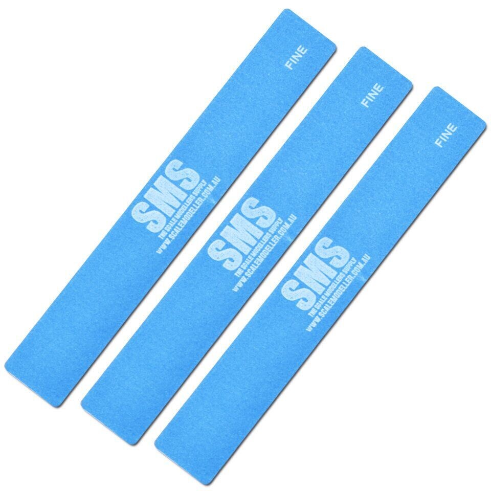 SMS Precision Tools Series Sanding Sticks 3pc (Fine Grit)