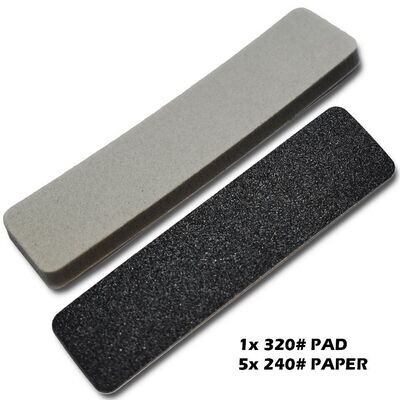 SMS Precision Tools Series Sanding Plate Refill (Medium Coarse)