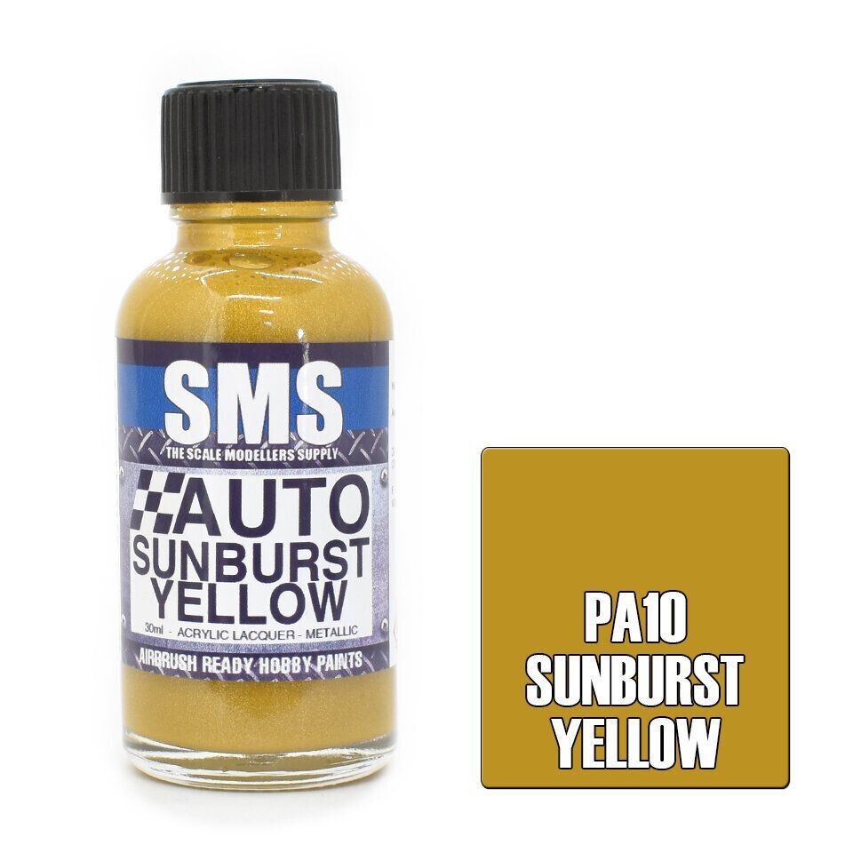 SMS Auto Colour Series PA10 Sunburst Yellow 30ml