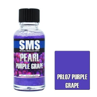 SMS Pearl Acrylic Lacquer Series PRL07 Purple Grape 30ml