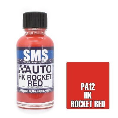 SMS Auto Colour Series PA12 HK Rocket Red 30ml