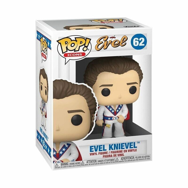 Funko Pop! Icons #62 Evel Knievel Vinyl Figure