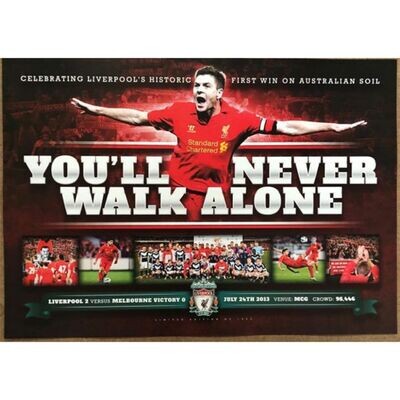 You'll Never Walk Alone Liverpool vs Melbourne Victory FC Sportsprint