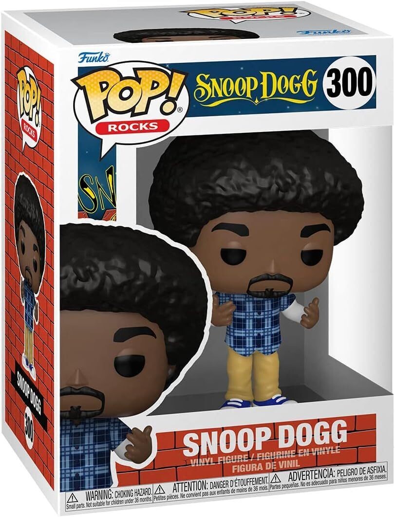 Funko Pop! Rocks #300 Snoop Dogg Vinyl Figure
