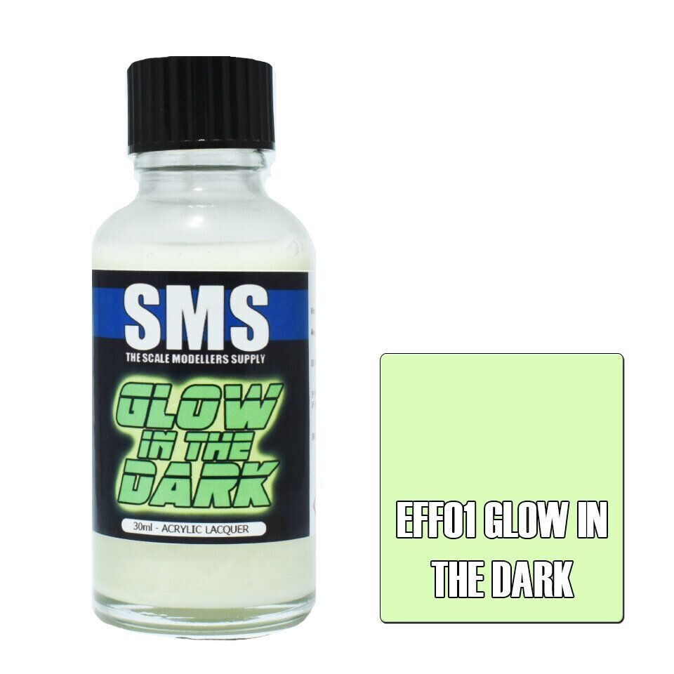 SMS Effects Acrylic Lacquer Series EF01 Glow In The Dark 30ml