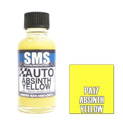 SMS Auto Colour Series PA17 Absinth Yellow 30ml