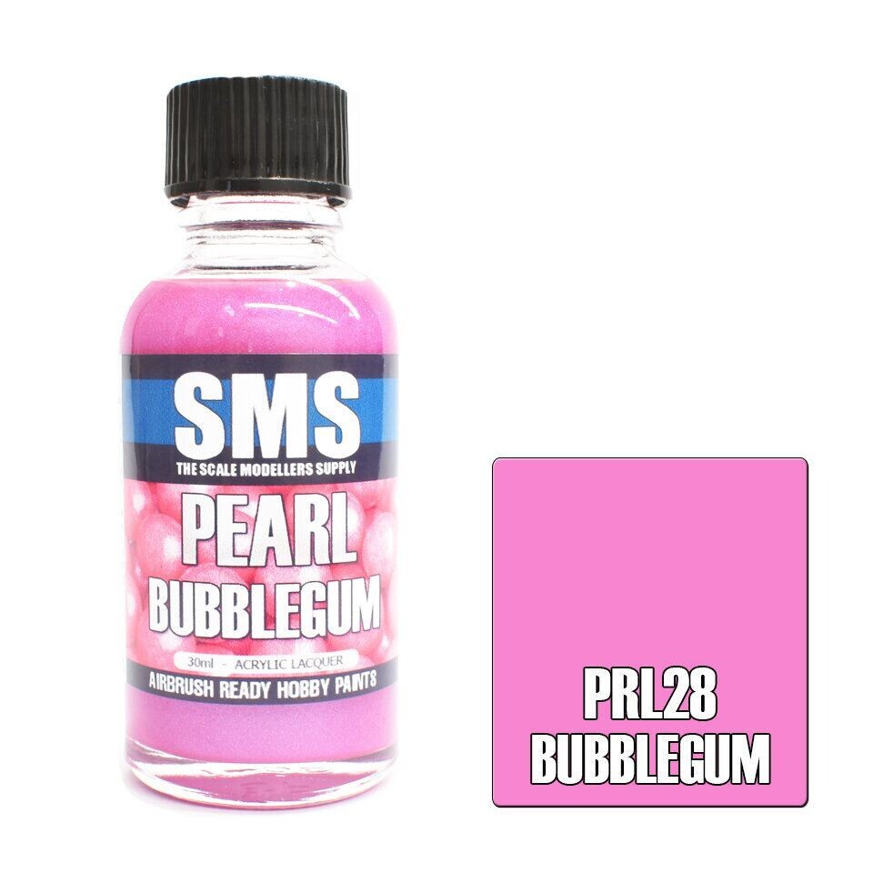 SMS Pearl Acrylic Lacquer Series PRL28 Bubblegum 30ml