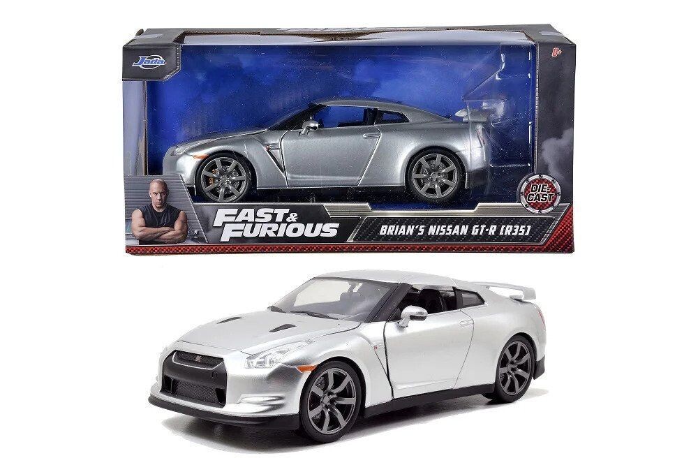 Jada Fast & Furious 1:24 Brian's Nissan GT-R (R35)