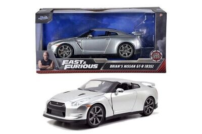 Jada Fast & Furious 1:24 Brian's Nissan GT-R (R35)