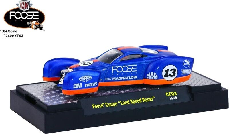 M2 Machines CF03 Chip Foose Coupe "Land Speed Racer"