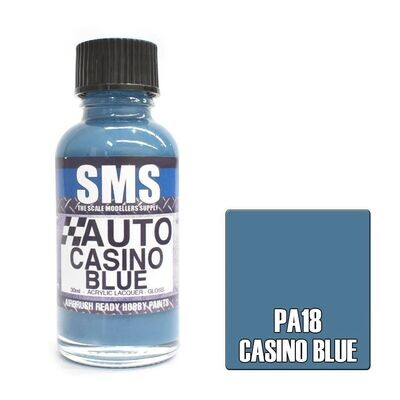 SMS Auto Colour Series PA18 Casino Blue 30ml