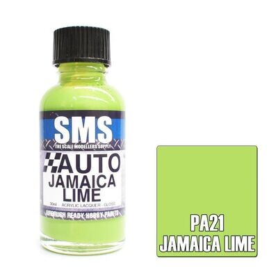SMS Auto Colour Series PA21 Jamaica Lime 30ml