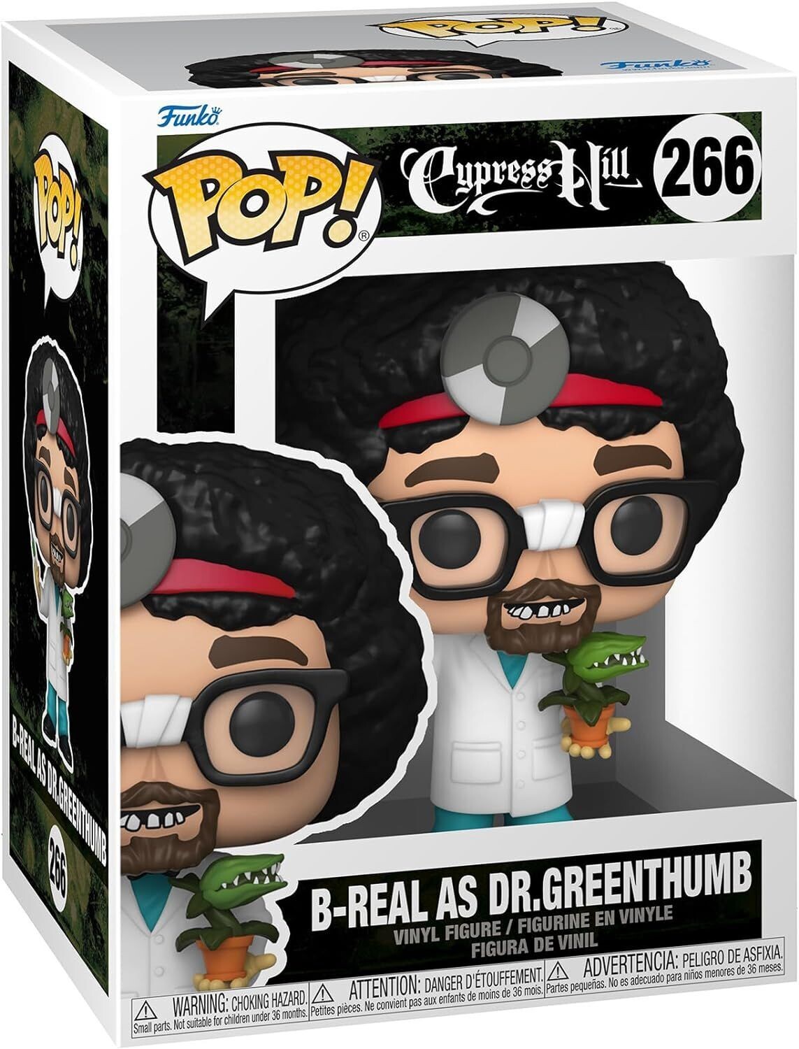 Funko Pop! #266 Cypress Hill B-Real as Dr. Greenthumb