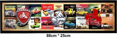 Holden Heritage Rubber Backed Bar Mat