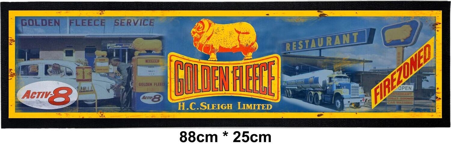 Golden Fleece Rubber Backed Bar Mat