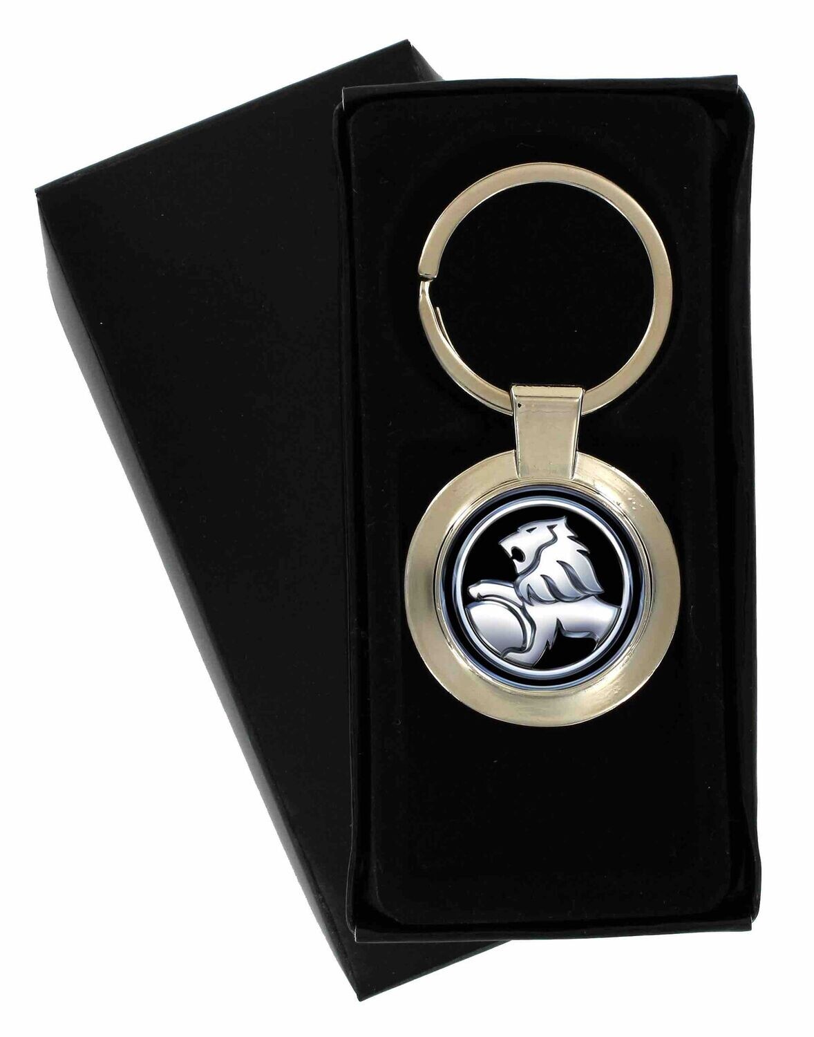 Holden Black Lion Metal Keyring