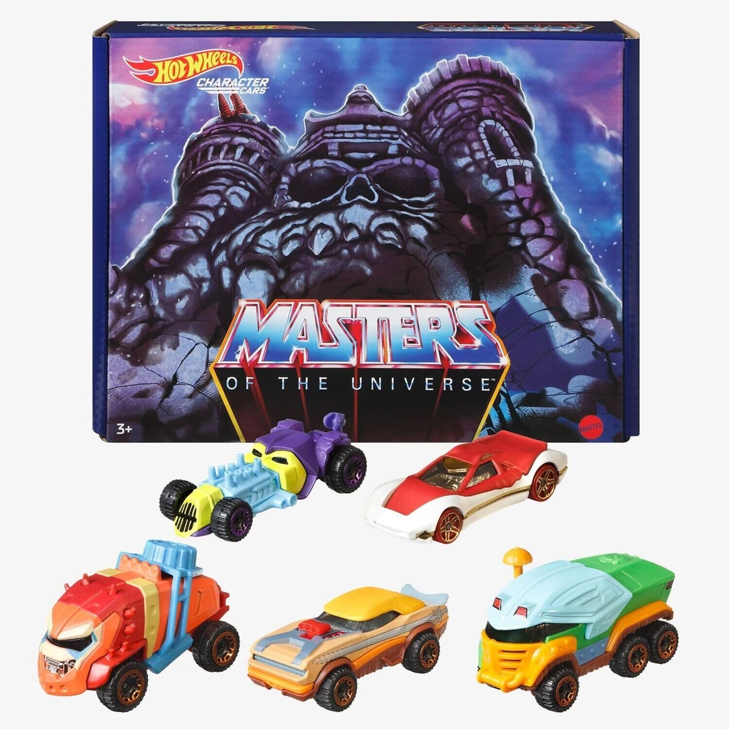 Hot Wheels Collectors Masters of the Universe Character Cars 5-Pack