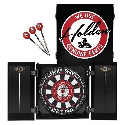 Holden Heritage Collection Dartboard and Cabinet Set