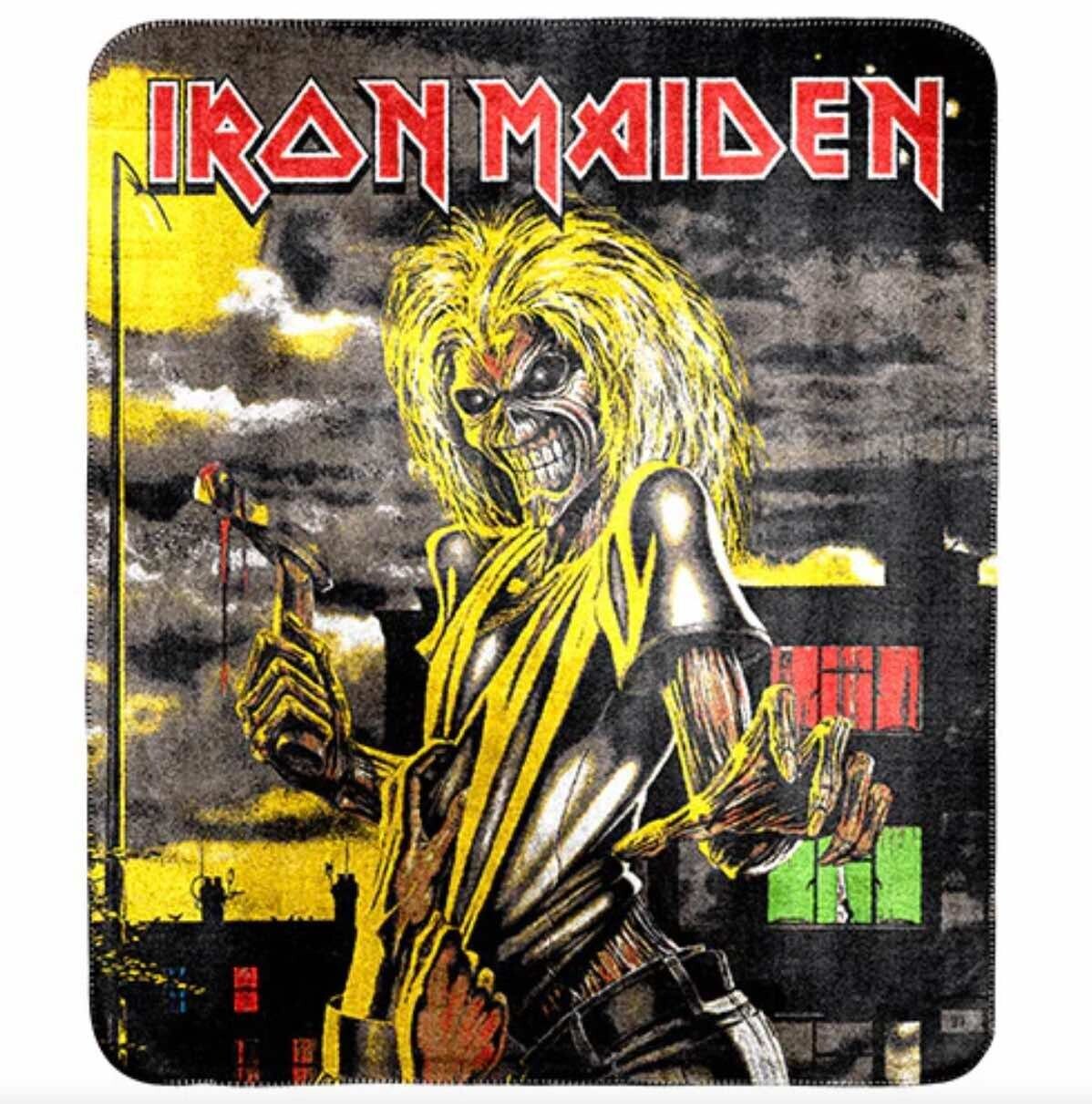 Iron Maiden The Killers Fleece Throw