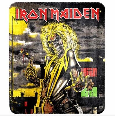 Iron Maiden The Killers Fleece Throw