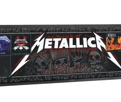 Metallica Albums Bar Runner