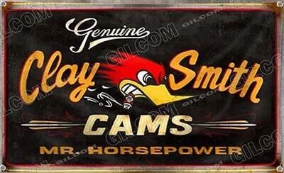 Clay Smith Cams Mr Horsepower Banner Flag