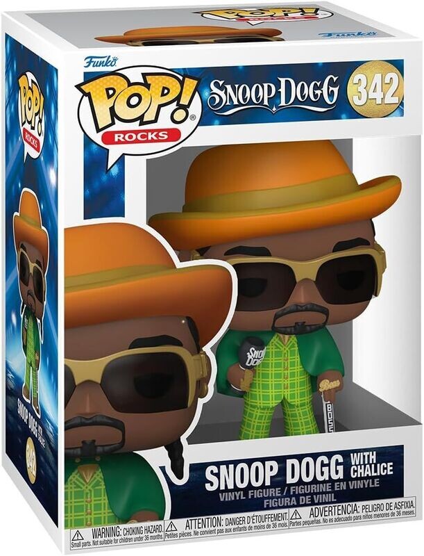 Funko Pop! Rocks Snoop Dogg with Chalice #342 Funko Pop! Rocks Snoop Dogg with Chalice #342