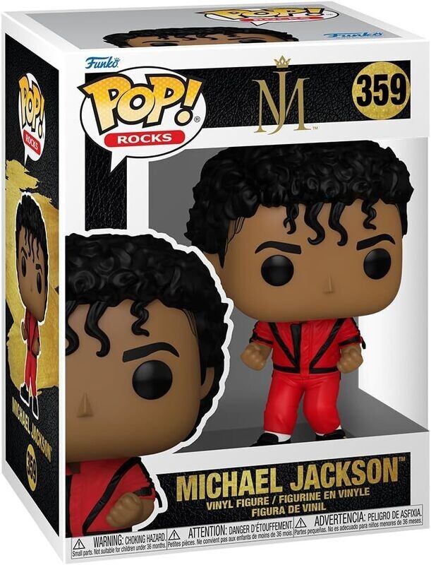 Funko Pop! Rocks Michael Jackson #359 Vinyl Figure Funko Pop! Rocks Michael Jackson #359 Vinyl Figure