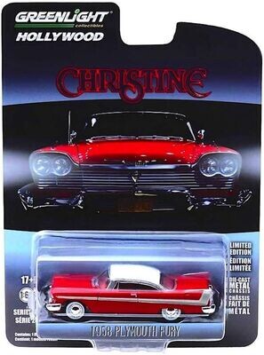 Greenlight Hollywood 1/64 Christine 1958 Plymouth Fury