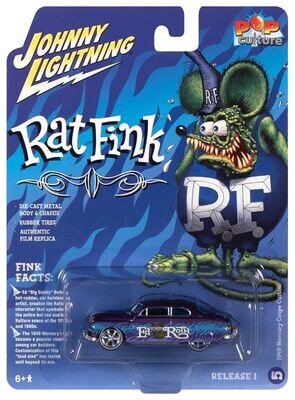 Johnny Lightning Rat Fink 1949 Mercury Coupe Custom