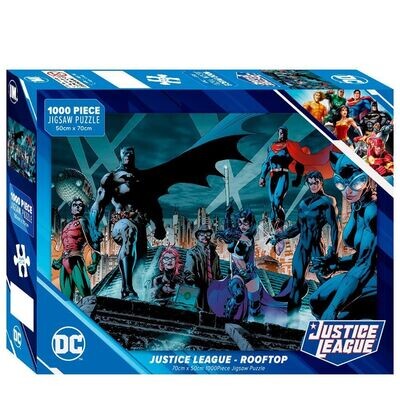 DC Comics Justice League Rooftop 1000 Piece Jigsaw Puzzle