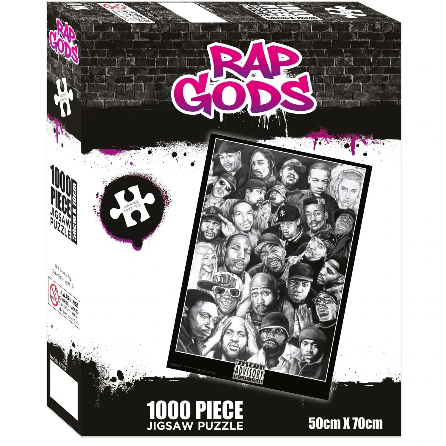 Rap Gods Collage 1000 piece Jigsaw Puzzle