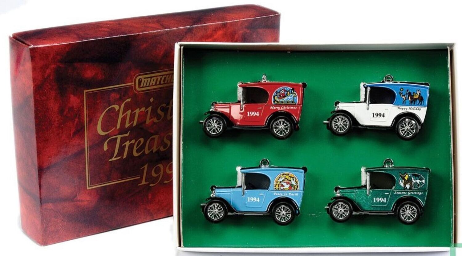 Matchbox Christmas Treasures 1994 Limited Edition Gift Set