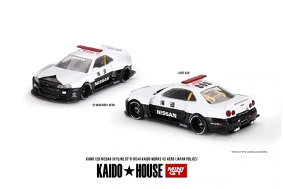 Kaido House KHMG120 Nissan Skyline GT-R R34 Kaido Works (V2 Aero) Police