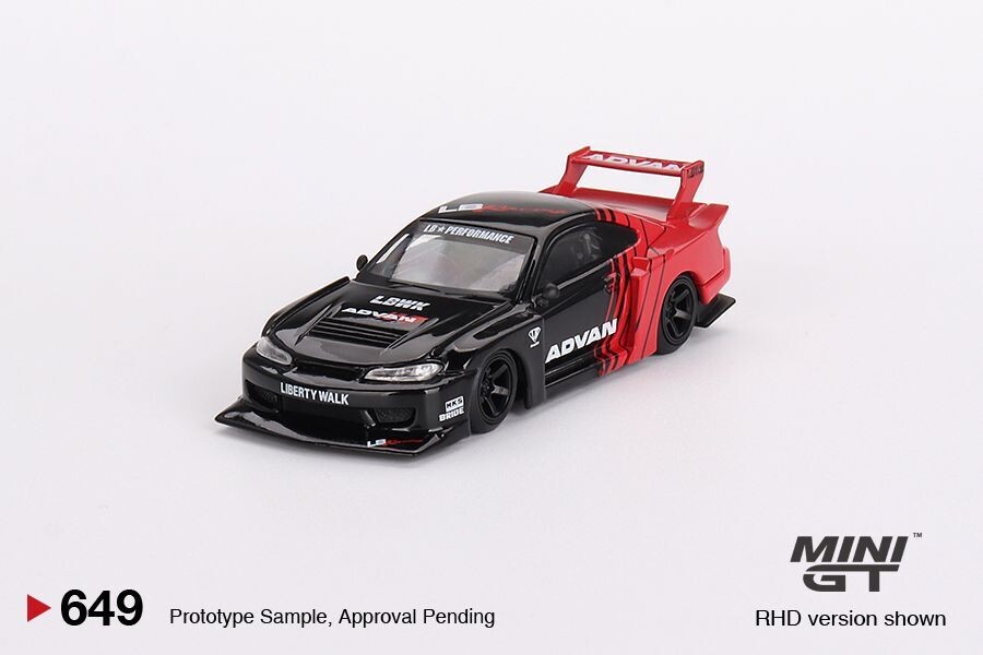 Mini GT Nissan LB-Super Silhouette S15 SILVIA ADVAN
