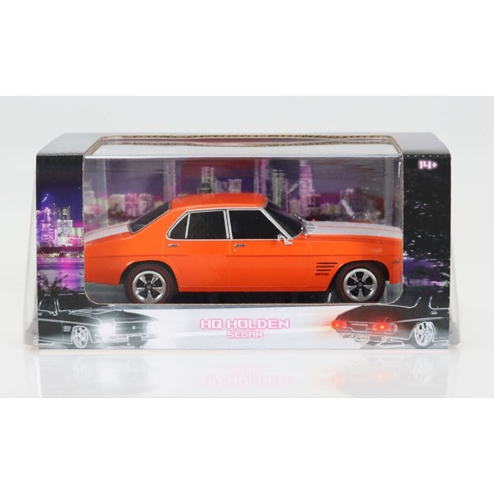 DDALU01 1:24 Spectra Rides Orange Zest HQ Holden Sedan