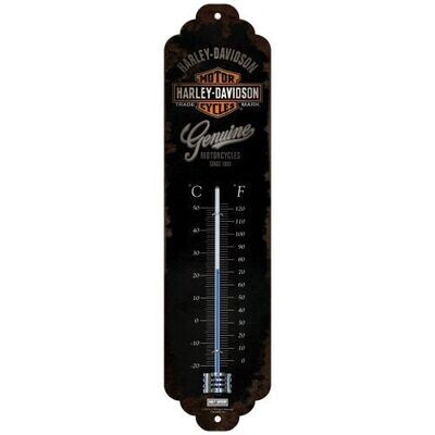 Nostalgic-Art Thermometer Harley Davidson Genuine