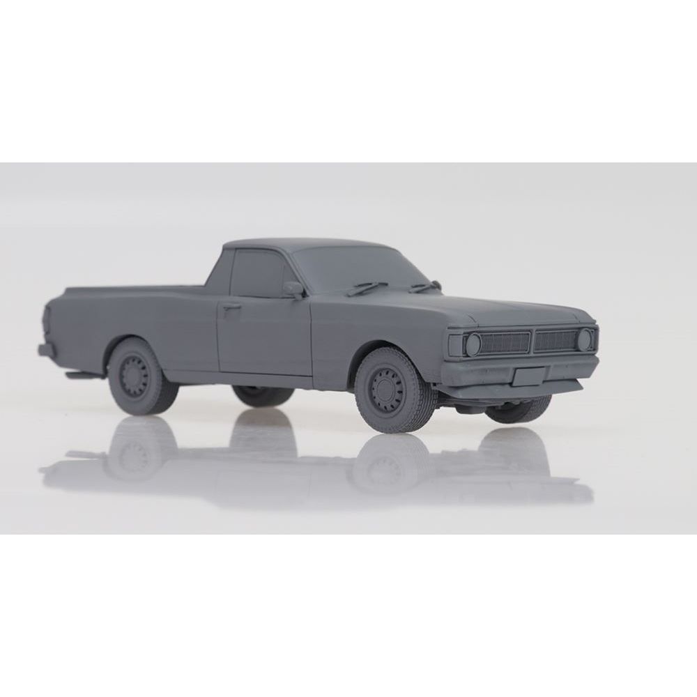 (Preorder) DDA2484 1/24 Silver XW Ford Ute Standard