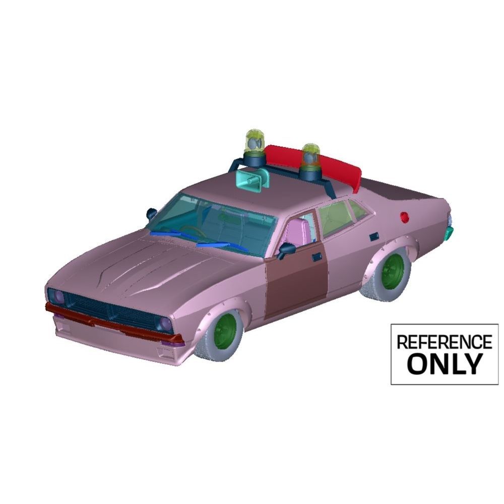 (Preorder) DDA907 1/24 Big Bopper XB Pursuit Custom - Movie