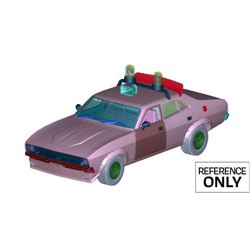 (Preorder) DDA903 1/24 Big Bopper XB Pursuit Movie