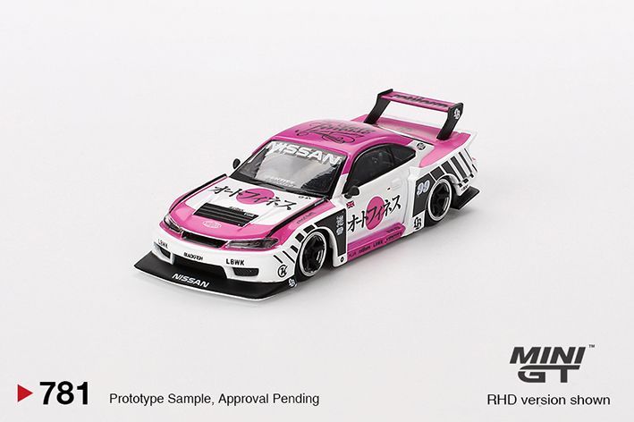 Mini GT Nissan LB-Super Silhouette S15 SILVIA Auto Finesse SEMA 2023