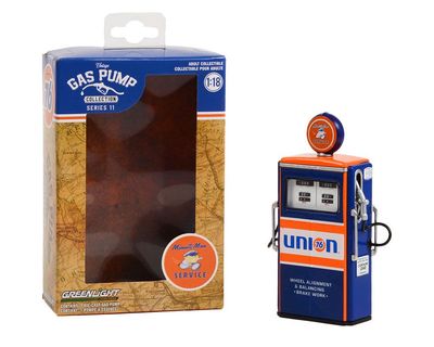 Greenlight Vintage Gas Pump Series 11 1954 Tokheim 350 Twin Gas Pump Union 76 Minute Man Service