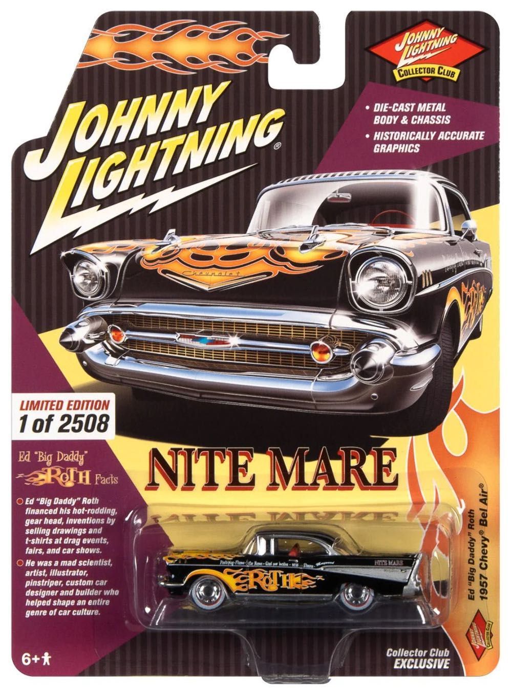 Johnny Lightning Store Exclusive Ed Roth 1957 Chevy Bel Air