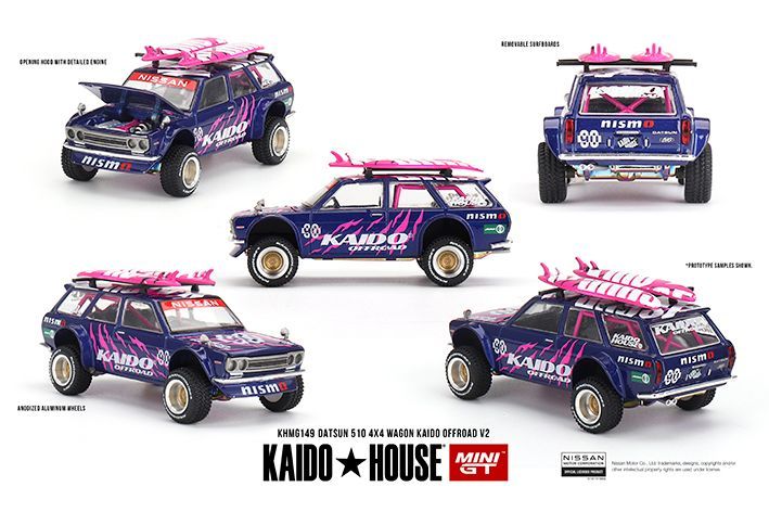 (Preorder) Kaido House KHMG149 Datsun 510 4x4 Wagon Kaido Offroad V2