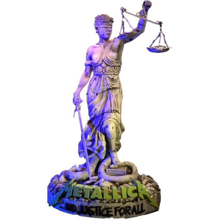 KnuckleBonz Metallica Lady Justice Rock Iconz Statue