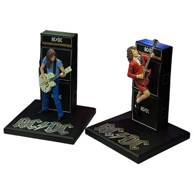 KnuckleBonz AC/DC Angus & Malcolm Young Rock Iconz 1:9 Scale Statue (Set of 2)