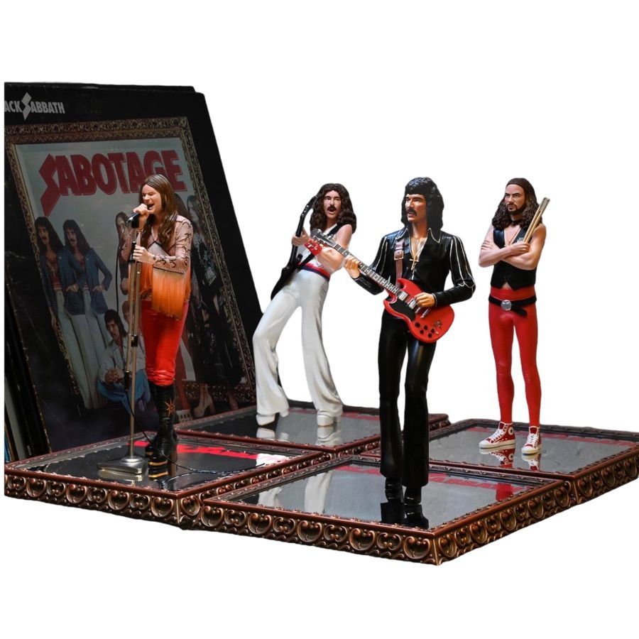 KnuckleBonz Black Sabbath Rock Iconz Statues (Set of 4)