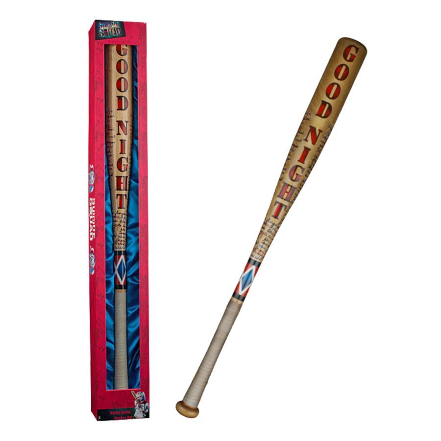Suicide Squad Harley Quinn's "Good Night" Baseball Bat Replica